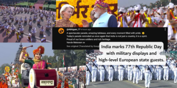 India Celebrates 77th Republic Day With Massive Military Parade and Well-known European Guests