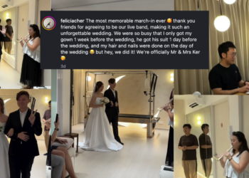 Singapore Couple’s Home Wedding Shows You Don’t Need S$50K to Say ‘I Do’