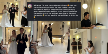 Singapore Couple’s Home Wedding Shows You Don’t Need S$50K to Say ‘I Do’