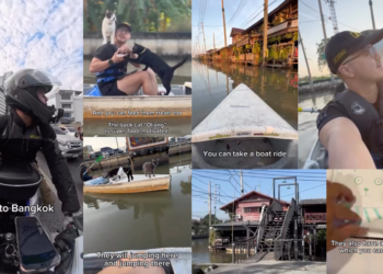 For Cat Lovers: Singaporean’s Epic 880km Bike Journey to Bangkok’s Cat Boat