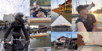 For Cat Lovers: Singaporean’s Epic 880km Bike Journey to Bangkok’s Cat Boat