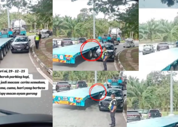 Second Trailer Accident in Two Days at Ayer Keroh R&R