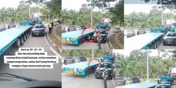 Second Trailer Accident in Two Days at Ayer Keroh R&R