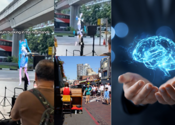 Singapore’s Most Innovative Street Performance: Busker ‘Jams’ With Hologram
