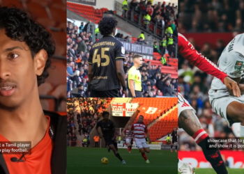 First Tamil Footballer Scores in EFL, Returns to Anfield Aged 19
