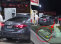 “Sabah! Sabah!” Another Alleged Singapore-Registered Car Tries to Fill RON95 Claiming to be from Sabah