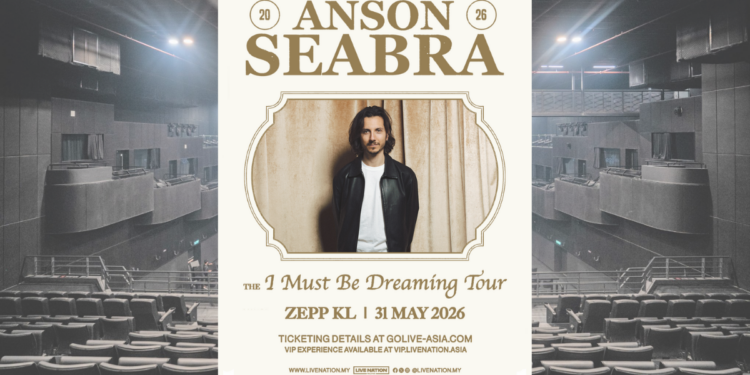 Anson Seabra Brings ‘The I Must Be Dreaming Tour’ to Kuala Lumpur