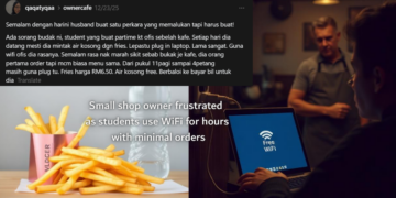 Cafe Owner Feels Frustrated After Student Uses WiFi For Hours With Small Order