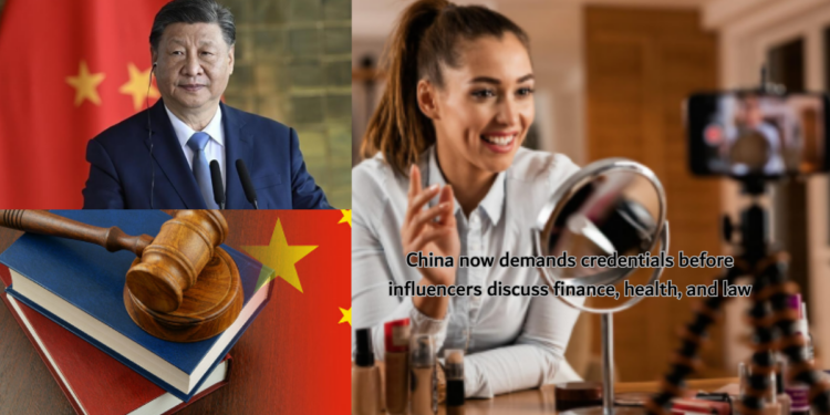 China’s Online Influencer Rules: Verified Professional Qualification Required for Internet Advice