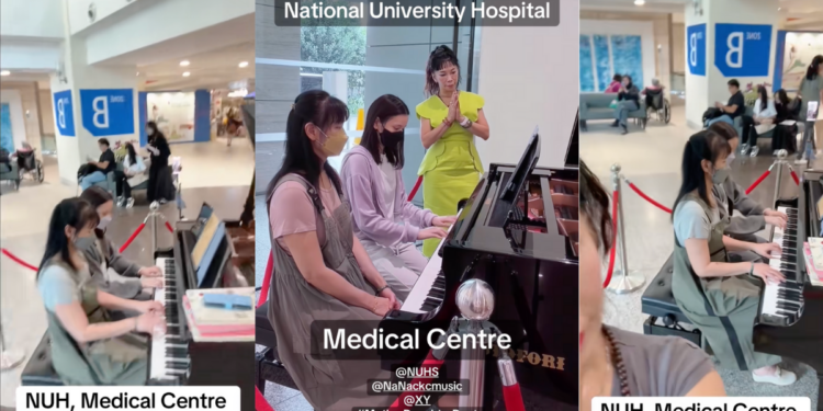 Piano Recital at Singapore’s NUH Brings Peace to Patients and Staff
