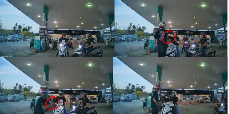 Police Chief Says Slap May Have Been ‘Immediate Reaction’ at Johor Petrol Station