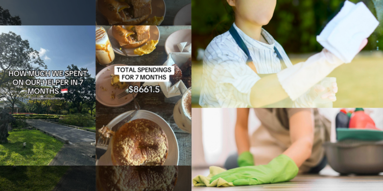 Singapore Mum Shares 7-Month Helper Costs, Prompting Discussion on Pay and Expectations