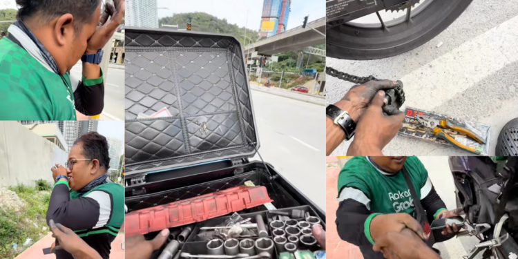 Family Survives on Delivery Income—Stranger Fixes Motorcycle for Free