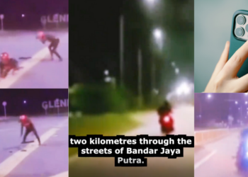 Teenage Couple Chased Armed Robbers 2KM Through Johor Streets