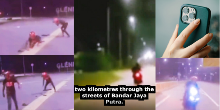 Teenage Couple Chased Armed Robbers 2KM Through Johor Streets