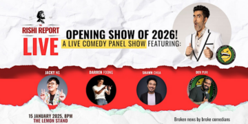 The Rishi Report LIVE! Opening Show of 2026: A LIVE Comedy Panel Show