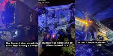 UiTM Student, 19, Killed in Three-Vehicle Crash on Rainy Malaysian Highway