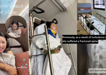 “I fractured my spine”— Singapore Influencer Clarifies Panic Attack Stems from Previous Extreme Turbulence Incident