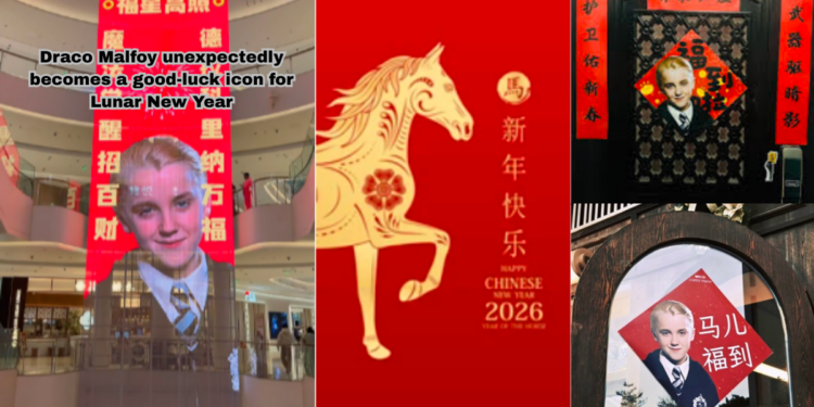How Draco Malfoy Became a Lunar New Year Luck Icon in China