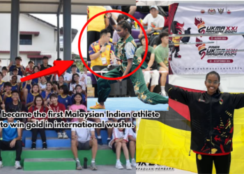 Malaysian Indian Young Athlete Overcomes the Barrier and wins the gold at the international wushu competition.