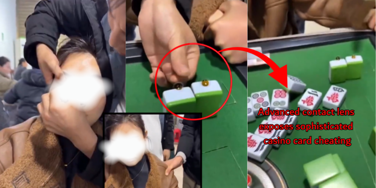Woman’s Contact Lenses Forcibly Removed During Mahjong Cheating Confrontation