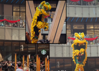 Lions Soar Above Poles in Malaysia’s High-Stakes Lion Dance Competition