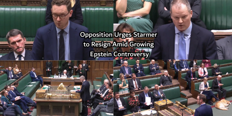 Opposition Urges Starmer to Resign as Pressure Mounts Over Epstein Ties