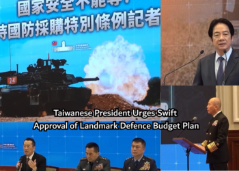 ‘National defence cannot wait’ – Taiwanese Pres says landmark budget to strengthen military capabilities shows ‘determination to defend’