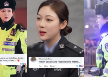 Calm and Professional Beijing Traffic Officer Goes Viral Online