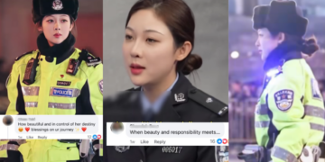 Calm and Professional Beijing Traffic Officer Goes Viral Online