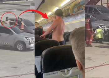 41-Year-Old Man Strips Mid-Flight Denied Entry and Deported After Chaos