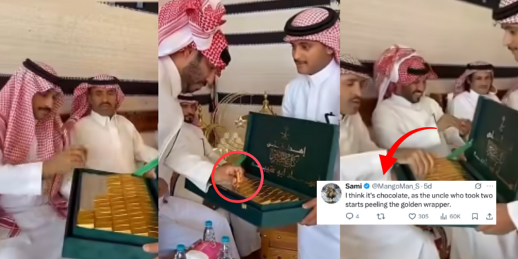 Saudi Wedding Video of Supposed ’24 Karat Gold Biscuits’ Goes Viral Online