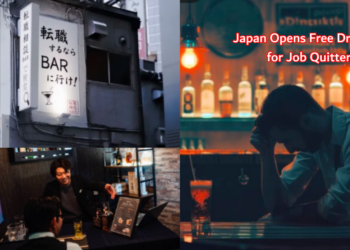 Japan Opens Free-Drink Bar for People Considering Quitting Their Jobs