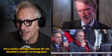 Gary Lineker Criticizes Sir Jim Ratcliffe’s Immigration Comments in UK Debate