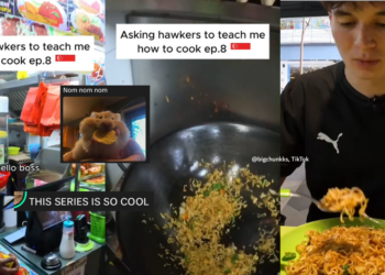 Singapore TikToker Learns How to Make Maggi Goreng From Tampines Hawker Stall