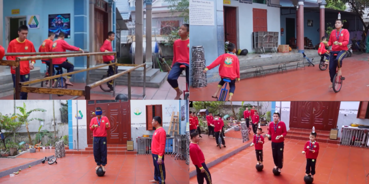 Vietnam’s Autistic Children Set New Guinness World Records With Incredible Balancing Skills
