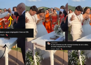 Funny Wedding Moment as Groom Misreads Pastor’s Blessing Gesture