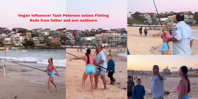Vegan Activist Sparks Heated Clash With Family Fishing at Bondi Beach