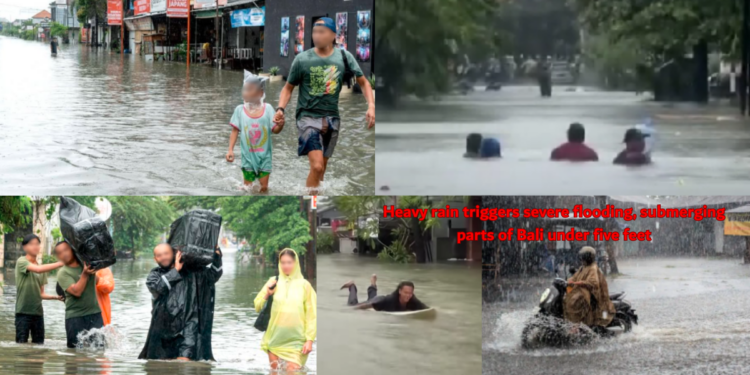 Bali Flooding Leaves Sanur Streets Under Five Feet of Water