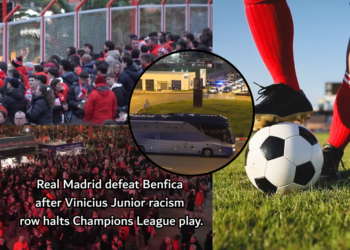 Match mayhem – Vinicius Jr racism row halts Champions League clash, Real Madrid finally edge Benfica 1-0