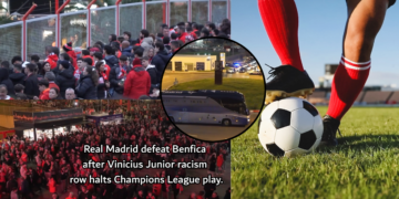 Match mayhem – Vinicius Jr racism row halts Champions League clash, Real Madrid finally edge Benfica 1-0