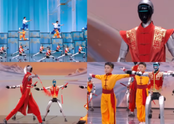 Kung Fu Robots Steal Thunder During the Grand Spring Festival Gala in China