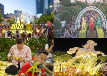 Horsing around – Ho Chi Minh City leaps into Lunar New Year in style