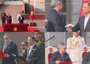 ‘Sincere faith and loyalty’ – Bangladesh’s Rahman sworn in as prime minister in Dhaka after landslide election victory