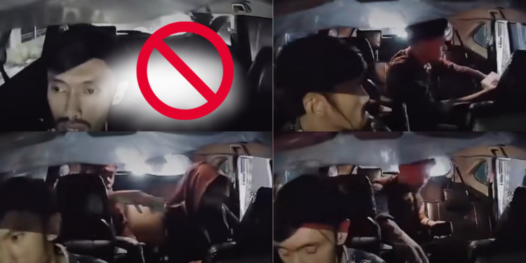 Ride-Hailing Driver Confronts Couple Over Purported Indecent Act in Vehicle