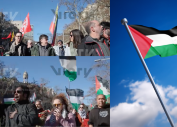 Barcelona to Trump: “Your Gaza ‘Peace’ Plan is Colonial Plunder, Not Salvation”