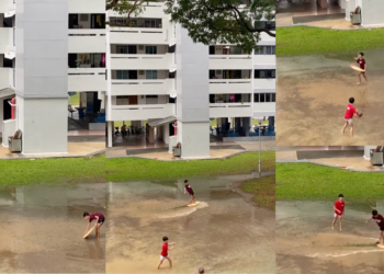Children Playing in Rainwater at Singapore HDB—Video Sparks Wave of Nostalgia