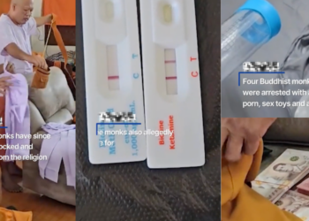 Four Buddhist Monks Arrested in Thailand Monastery Raid—Drugs, Porn and Weapons Found