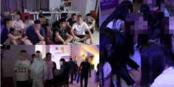 40 Foreigners Arrested in Raid on Luxury Bungalow Used for Illegal Operations