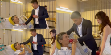 Father’s Last Dying Wish: Singapore Couple Performs Tea Ceremony in Hospital Room